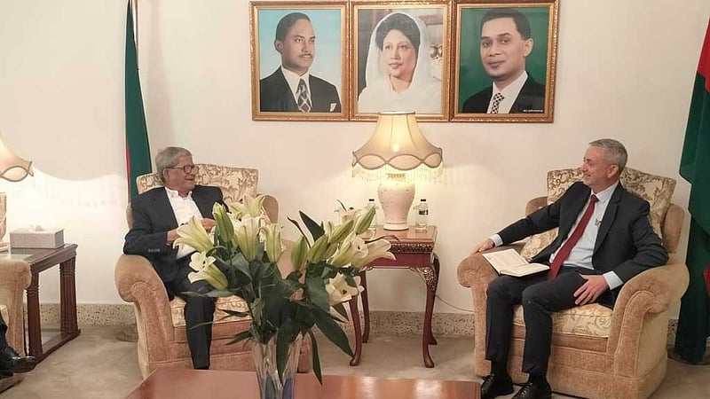 বিএনপি মহাসচিবের সঙ্গে ইইউ রাষ্ট্রদূতের বৈঠক