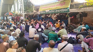 এমপিওভুক্তির দাবি: শিক্ষকদের অবস্থান ২৬তম দিনে