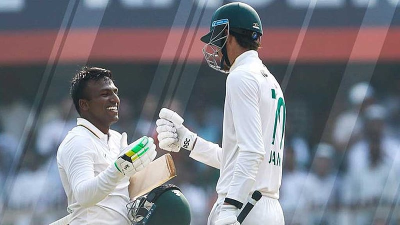 মুথুসামির সেঞ্চুরি, ইয়ানসেনের আক্ষেপ, দক্ষিণ আফ্রিকার বিশাল সংগ্রহ