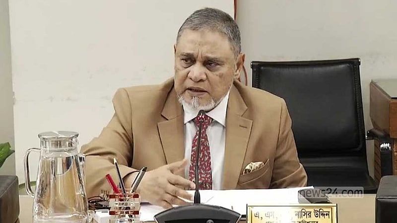ইসি কারো হয়ে কাজ ‘করবে না’: সিইসি