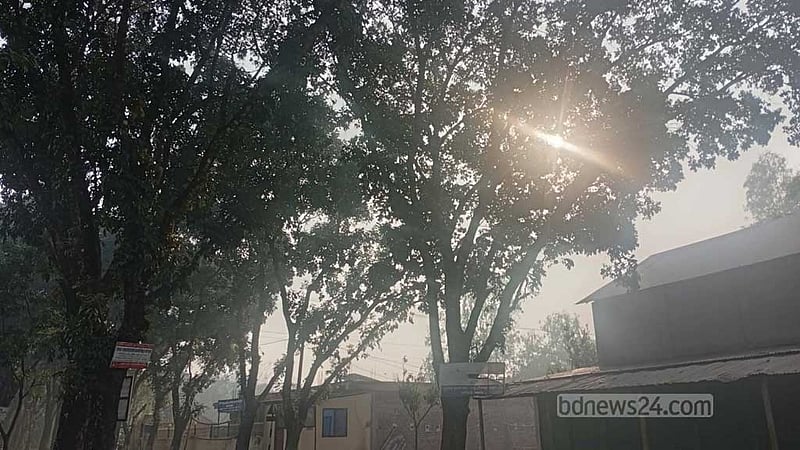 ঝলমলে রোদেও পঞ্চগড়ে শীতের দাপট