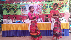 শেরপুরে হাজংদের নবান্ন উৎসব ‘নয়া খাওয়া’ উদযাপিত