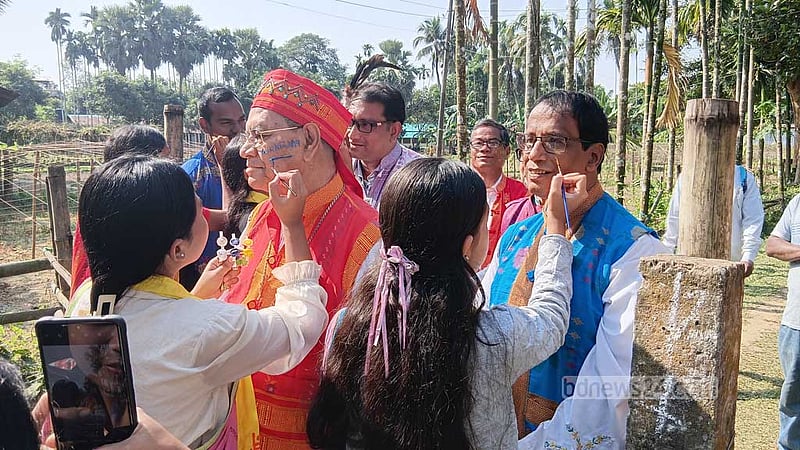 ঝিনাইগাতীতে ৩ দিনব্যাপী ‘ওয়ানগালা‘ উৎসব শুরু