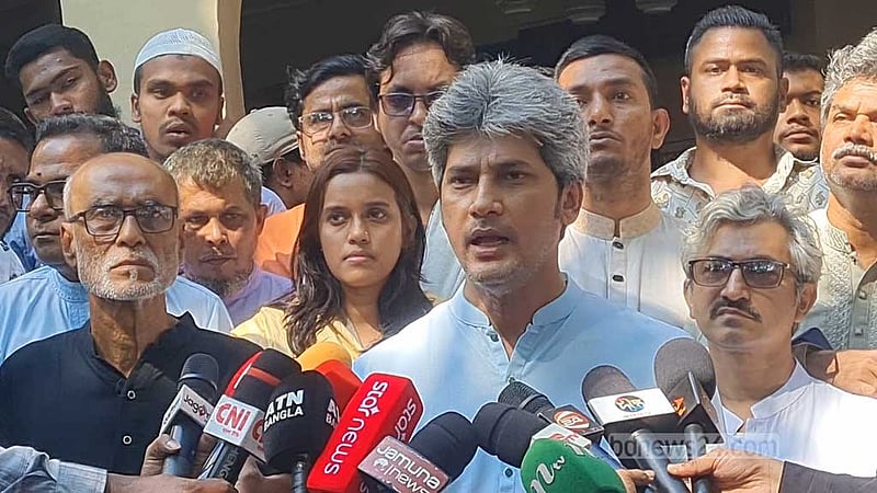 শেখ হাসিনার বিচারের রায়ে দেশে ন্যায় প্রতিষ্ঠিত হবে: জোনায়েদ সাকি