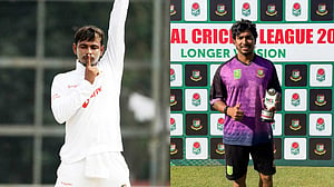 তানভিরের ৭ উইকেট, সৌম্যর ৫০০, আল আমিনের সেঞ্চুরি