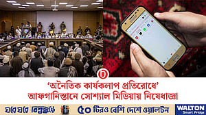 আফগানিস্তানে সামাজিক যোগাযোগমাধ্যমে নিষেধাজ্ঞা