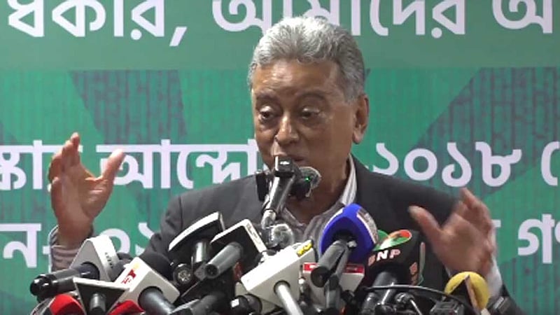 দলগুলোর মধ্যে ‘কোনো বিভেদ নেই’: আমীর খসরু