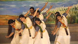 সেন্ট যোসেফ স্কুলে ছায়ানটের শরৎ বন্দনা