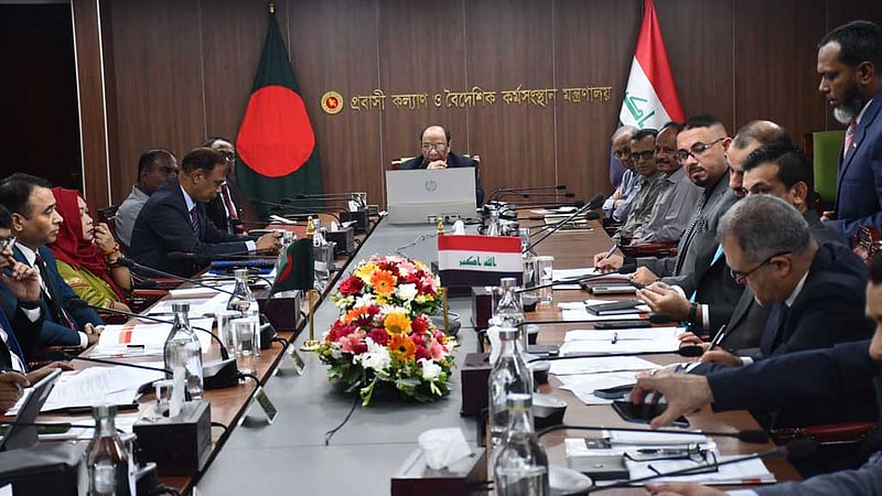 বাংলাদেশ থেকে কর্মী নেবে ইরাক, চুক্তি সই