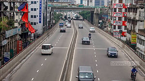 দুর্গাপূজার ছুটিতে ফাঁকা ঢাকা