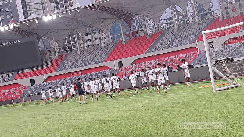 ভ্রমণের ক্লান্তি নিয়েই অনুশীলনে হামজা