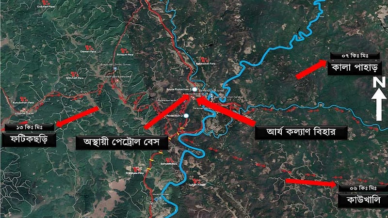 বর্মাছড়ির অস্থায়ী টহল ঘাঁটি সরিয়ে নিচ্ছে সেনাবাহিনী