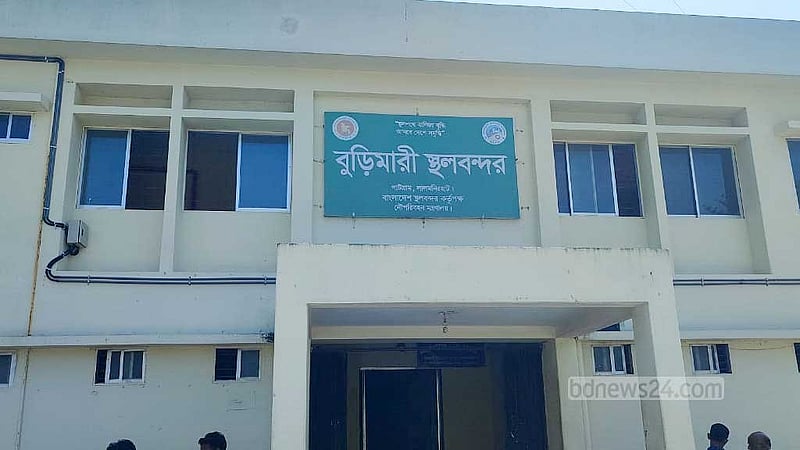 কালীপূজা উপলক্ষে বুড়িমারী স্থলবন্দর ৩ দিন বন্ধ