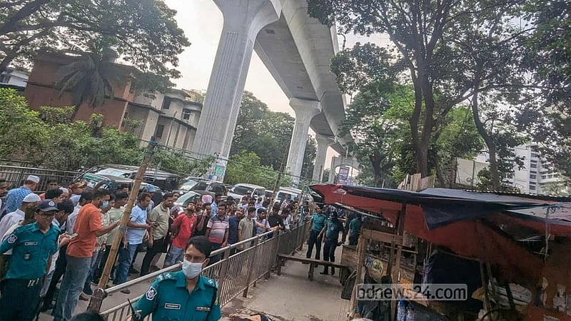 আপাতত আগারগাঁও থেকে মতিঝিল মেট্রোরেল চলবে না