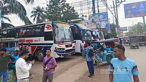 ময়মনসিংহসহ ৫ জেলার পরিবহন ধর্মঘট প্রত্যাহার, সকাল থেকে চলবে বাস