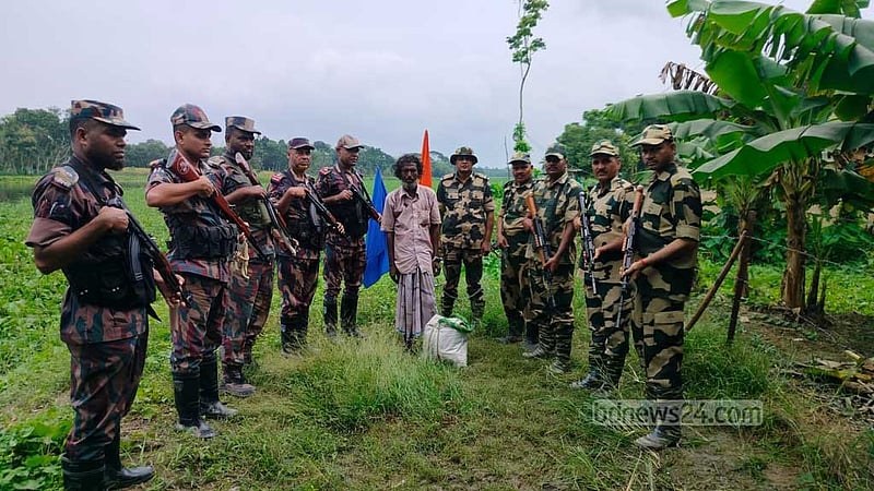 ভারতে আটক বাংলাদেশিকে ফেরত দিল বিএসএফ