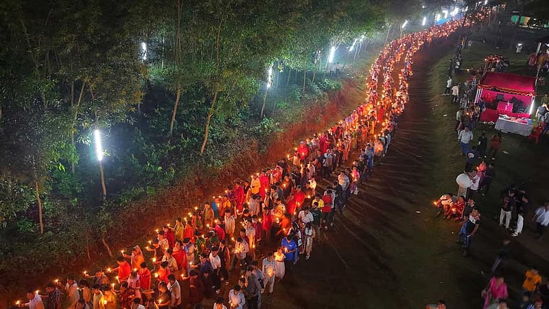 ‘সাধু লিওর ধর্মপল্লী’তে তীর্থোৎসব: প্রার্থনা-ভক্তিতে মুখর গারো পাহাড়