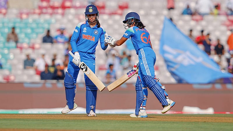 মান্ধানা ও রাওয়ালের সেঞ্চুরি আর ২১২ রানের জুটিতে যত রেকর্ড