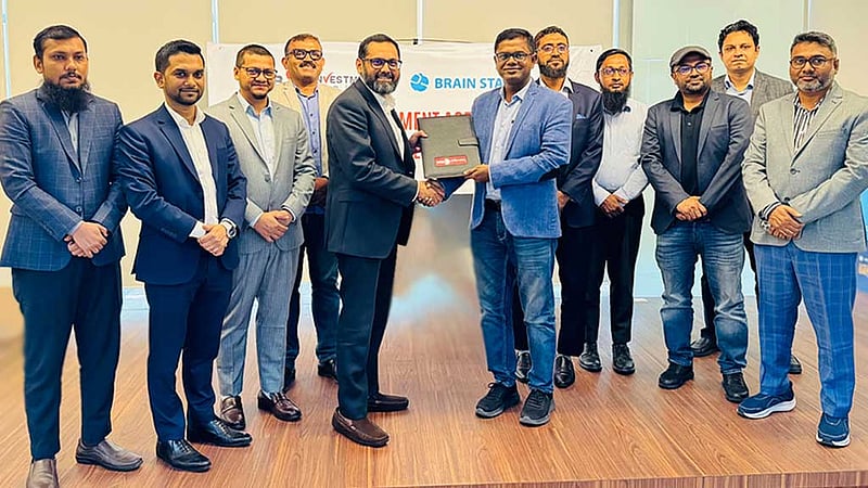 ব্রেইন স্টেশন ২৩ ও ইউসিবি ইনভেস্টমেন্টের সমঝোতা