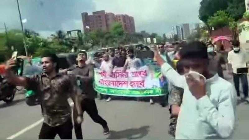 এবার আগারগাঁওয়ে ‘নিষিদ্ধ’ আওয়ামী লীগের মিছিল, আটক ২