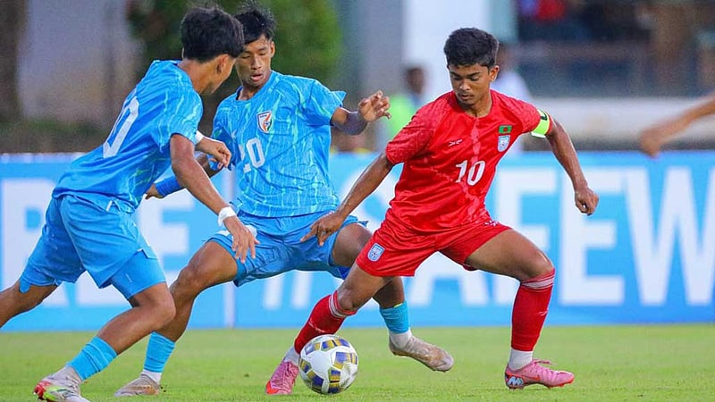 এবার ফাইনালে ভারতের বিপক্ষে টাইব্রেকারে হারল বাংলাদেশ