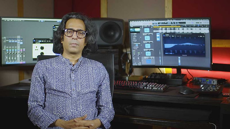 ‘নাইনটিজ মিউজিক স্টোরি’ অনুষ্ঠানে বাপ্পা মজুমদার