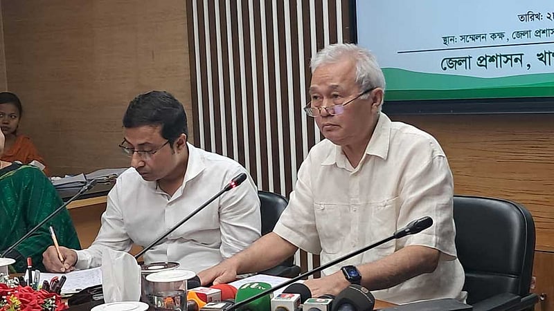 খাগড়াছড়িতে আন্দোলন: ‘তৃতীয় পক্ষের ইন্ধন’ দেখছেন পার্বত্য উপদেষ্টা