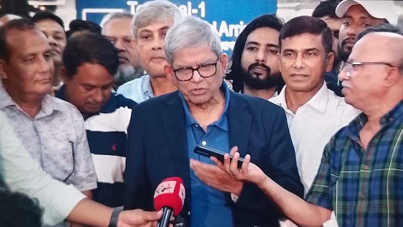 আলোচনা চলাকালে কর্মসূচির অর্থই হচ্ছে ‘অহেতুক চাপ দেওয়া’: ফখরুল