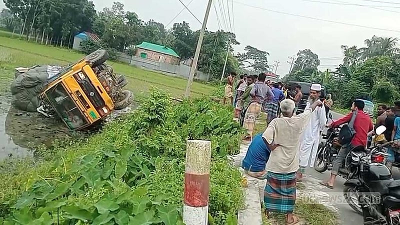 ময়মনসিংহে ট্রাক চাপায় ব্যবসায়ী নিহত, চালককে খুঁজছে পুলিশ