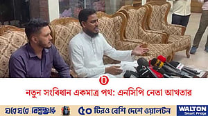 জনগণকে নতুন সংবিধান উপহার দিতে চাই: আখতার হোসেন