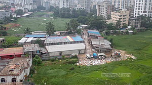 দখলের কবলে চৌধুরীপাড়া ঝিল