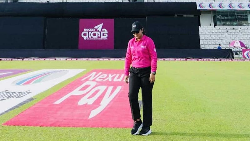 এবার টি-টোয়েন্টি বিশ্বকাপে বাংলাদেশের আম্পায়ার সাথিরা