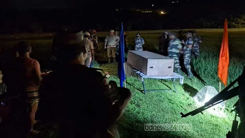 সিলেট সীমান্তে গুলিতে নিহত যুবকের লাশ ফেরত দিল বিএসএফ
