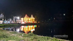 সিলেট এবার ৬১৮ মণ্ডপে দুর্গাপূজা, চলছে শেষ মুহূর্তের প্রস্তুতি