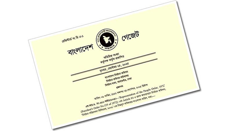 সংসদ নির্বাচন: ১১৫ প্রতীকের গেজেট প্রকাশ, শাপলা নেই