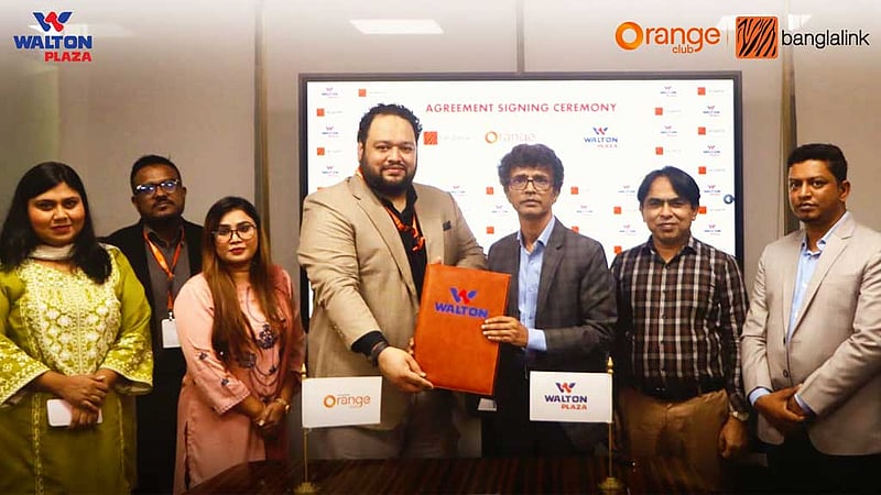 বাংলালিংকের ‘অরেঞ্জ ক্লাব’ সদস্যদের জন্য ওয়ালটন প্লাজায় ১২% ছাড়