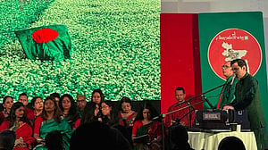 মুক্তিযুদ্ধের প্রেরণায় রচিত বিদেশি শিল্পীদের গান গাইল ‘আনন্দধারা আর্টসের’ শিল্পীরা