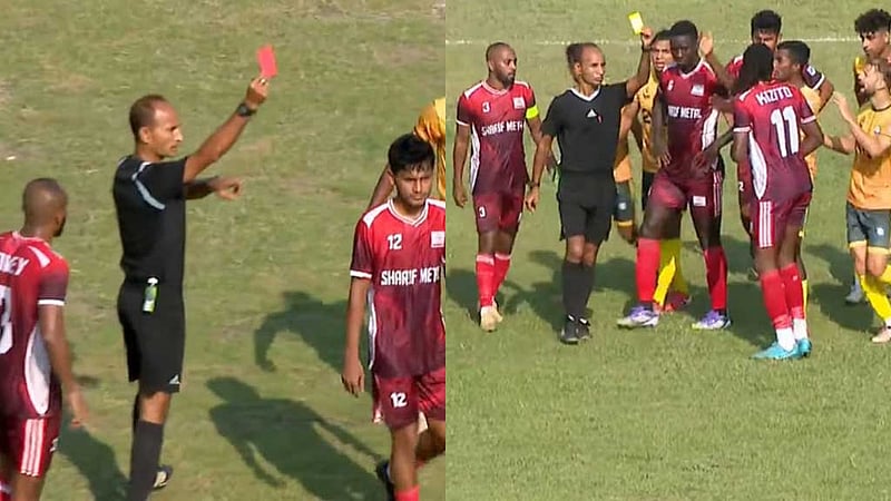 হলুদ কার্ড বদলে লাল কার্ড, অতঃপর…