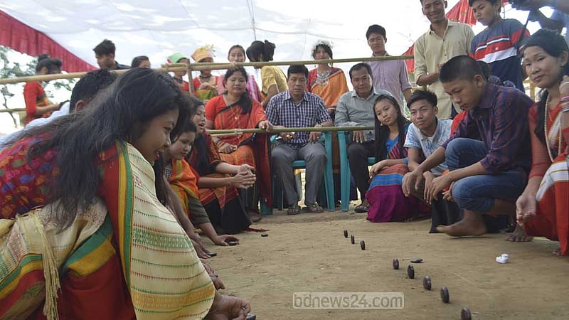 ‘ঘিলা খেলা’: তঞ্চঙ্গ্যা নববর্ষ ও ঐতিহ্যের স্মারক