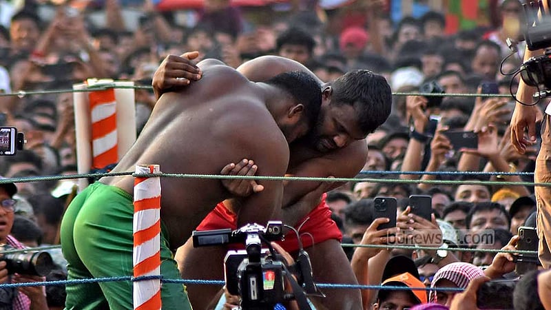 জব্বারের বলী খেলায় বাঘা শরীফের টানা তৃতীয় শিরোপা