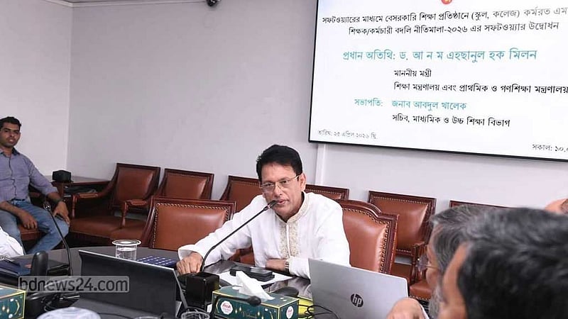 ২০২৭ সালের এসএসসি কবে? যা বললেন শিক্ষামন্ত্রী