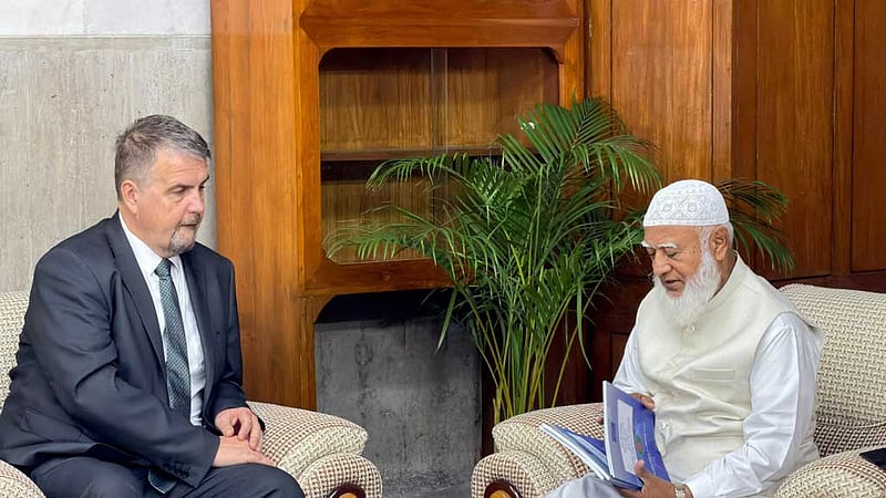 ইইউ প্রতিনিধি দলের কাছে জামায়াতের আমিরের ‘উদ্বেগ’