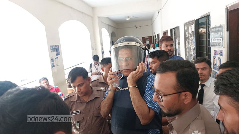 রিমান্ড শেষে ডিজিএফআইয়ের মামুন খালেদ কারাগারে
