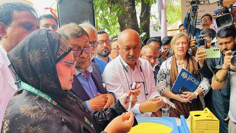 প্রথম ধাপে হামের টিকা পাবে ১২ লাখ শিশু: ইউনিসেফ