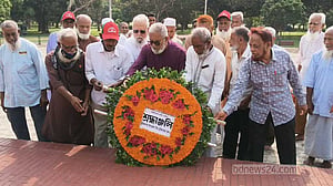 মুজিবনগর দিবসে মেহেরপুরে মুক্তিযোদ্ধাদের শ্রদ্ধা