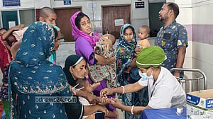 ময়মনসিংহ মেডিকেলে হাম আক্রান্ত আরও ১ শিশুর মৃত্যু, চিকিৎসাধীন ৬৭