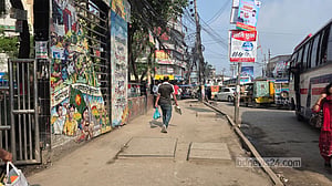 নারায়ণগঞ্জে ৩ সড়ক থেকে হকার উচ্ছেদ