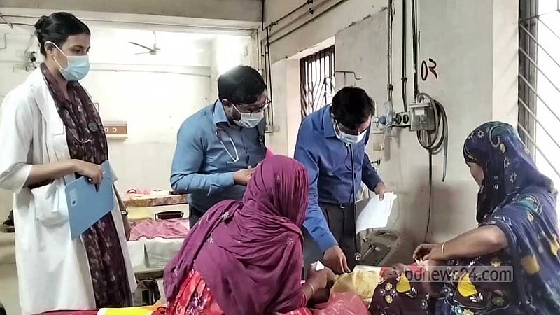 হাম: নেত্রকোণায় হাসপাতালে ভর্তি রোগীর সংখ্যা একশ ছাড়িয়েছে