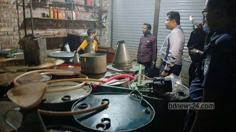 নীলফামারীতে তেল ব্যবসায়ীকে ২০ হাজার টাকা জরিমানা