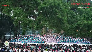 রমনা বটমূলে ছায়ানটের বর্ষবরণ